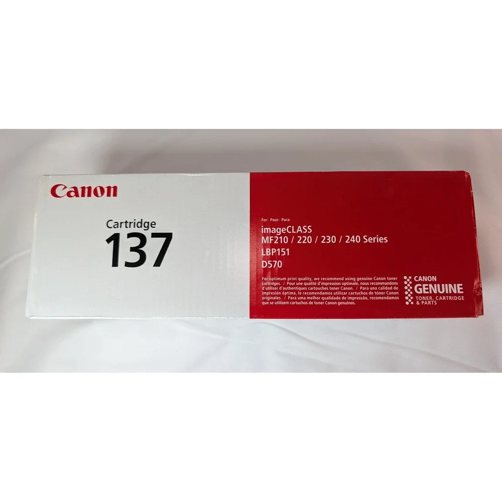 Canon 137 Genuine Toner Cartridge Black 9435B001 imageCLASS MF210 MF230 LBP151